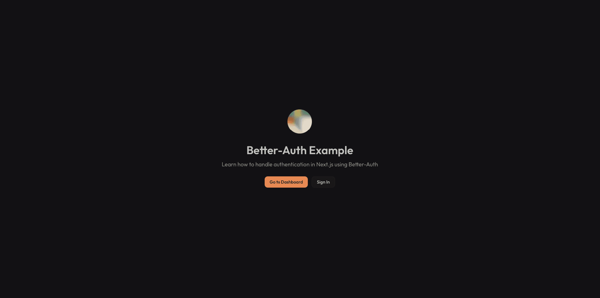 Better Auth Dashboard